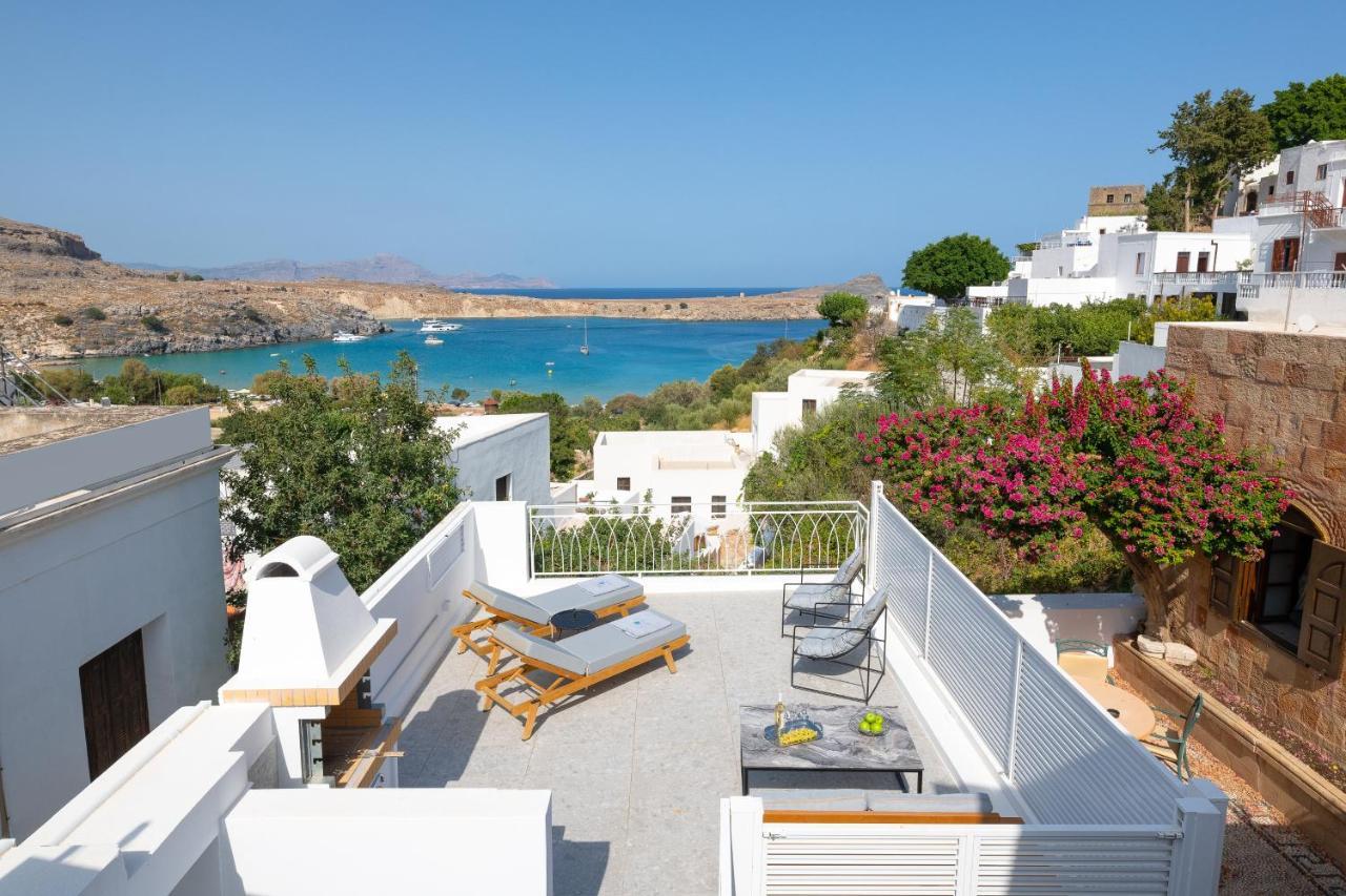 Lindos Shore Junior Suite Bagian luar foto